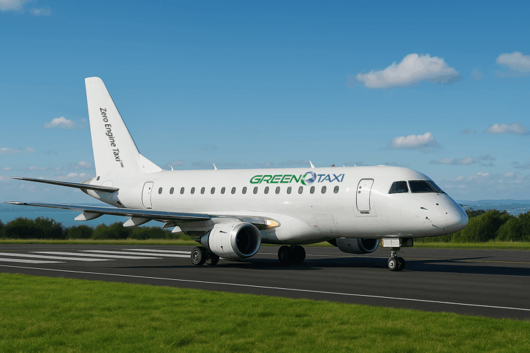 Green Taxi Embraer 175